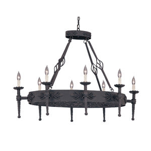 Iron Chandelier Claudia | chandelier