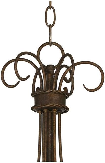 Rust Iron Chandelier Bronze Iron Chandelier Candelabra Chandelier Iron Chandelier Lighting Iron Chandelier 30" Wide Rustic Farmhouse Industrial 6-Light Fixture for Dining Iron Chandelier Room Iron Chandelier House Foyer Iron