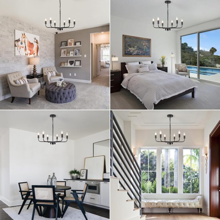 Matte Black Iron Chandelier Chandelier Iron Chandelier 6 Light Black Iron Chandelier Farmhouse Iron Chandelier Chandeliers for Dining Room Industrial Iron Pendant Iron Chandelier Light Fixtures Iron Chandelier