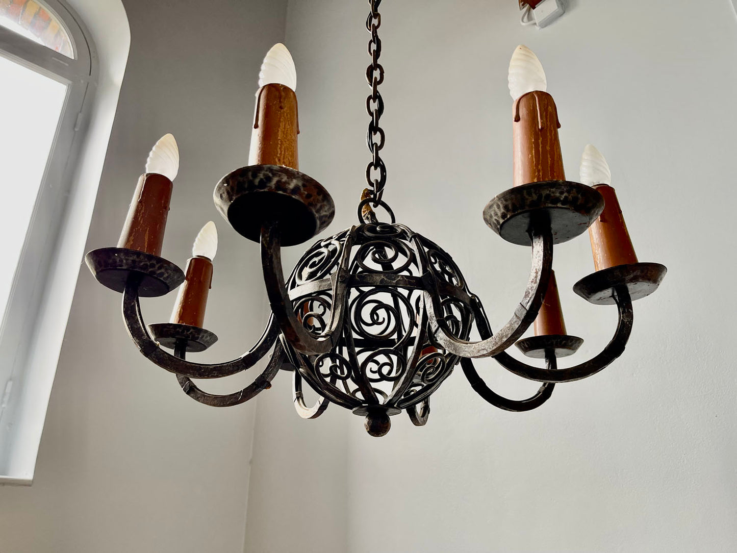 Iron Chandelier | Wrought Iron Chandelier